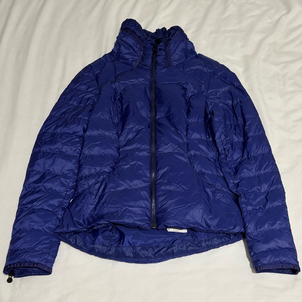Lululemon Athletica Royal Blue Puffer Jacket
